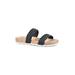 Women's Cliffs Truly Slide Sandal by Cliffs in Black Smooth (Size 7 1/2 M)