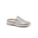 Women's Uma Sneaker by Trotters in Silver Metallic (Size 9 1/2 M)