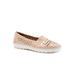 Women's Rory Flat by Trotters in Nude Gold (Size 11 M)