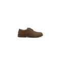 Loake Franklin Brown Oiled Nubuck Leather Mens Lace Up Derby Shoes 9 Brown Nubuck