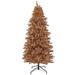 National Tree Company Rose Gold Fir Flocked/Frosted Christmas Tree w/ LED Lights, Metal in White | 60 W x 36 D in | Wayfair XRG13-304L-10
