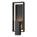 Hubbardton Forge Shadow Box 21 Inch Tall 2 Light Outdoor Wall Light - 302605-1049