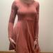 Free People Dresses | Free People Long Sleeve Dress | Color: Pink | Size: S