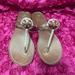 Tory Burch Shoes | Authentic Tory Burch Mini Miller Sandals | Color: Gray | Size: 9