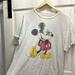 Disney Tops | Disney Mickey Shirt | Color: Gray | Size: L