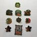 Disney Accessories | Disney Trading Pin Lot Of 10 Hidden Mickey Cars Zodiac Eeyore Pluto Puffle | Color: Black/Red | Size: Osg