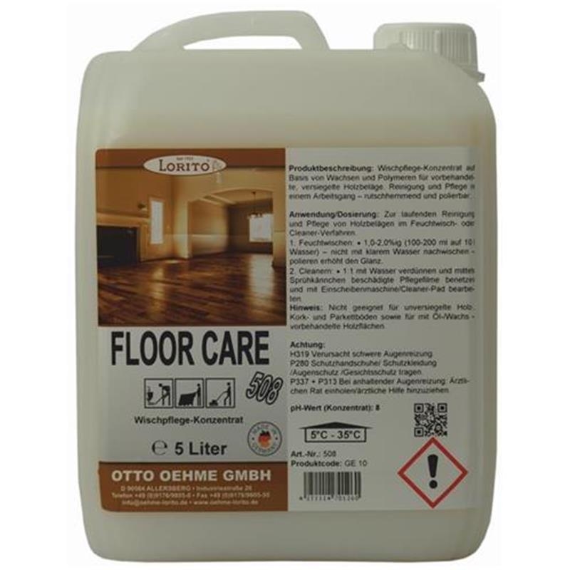 Lorito Holzwischpflege Floor Care 508 5 Liter Image