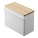 Tower Yamazaki Home First Aid Box Three Tiered Medical Supplies Organizer, Multicompartment Wood/Plastic/Metal in White | Wayfair 5288