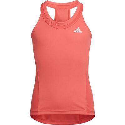 adidas Kinder Club Tennis Tanktop, Größe 164 in Rot