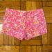 Lilly Pulitzer Shorts | Brand New Preppy Pink, Yellow, & White Lilly Pulitzer Callahan Shorts - Size 2 | Color: Pink/Yellow | Size: 2