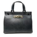 Gucci Bags | Gucci Zumi Medium Black Leather Top Handle Tote Bag | Color: Black | Size: Medium