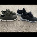 Under Armour Shoes | Brand New Under Armor Shoes. Size 9.5. | Color: Black/Green | Size: 9.5