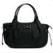 Kate Spade Bags | Kate Spade Stevie Black Nylon Leather Satchel Bag | Color: Black/Red | Size: Os