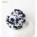 Anthropologie Accessories | Anthropologie Pick-A-Pom Black & White Yarn Pom | Color: Black/White | Size: Os