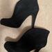 Jessica Simpson Shoes | Black Suede Ankle Booties | Color: Black | Size: 8.5