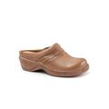 Extra Wide Width Women's Amber Slip On Mule by SoftWalk in Tan (Size 11 WW)