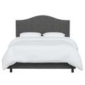 Skyline Furniture Morris Upholstered Standard Bed Upholstered in Black | 49 H x 74 W x 87 D in | Wayfair 914BEDZMCHR