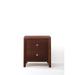 Red Barrel Studio® Modern Contemporary Home Bed Room Utility Night Stand Cherry Finish Wood in Brown | 24 H x 22 W x 16 D in | Wayfair