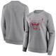 "Chicago Bulls Fanatics Branded Iconic Mono Logo Graphic Crew Sweatshirt - Sports Gris - Femme - Homme Taille: M"