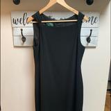 Ralph Lauren Dresses | Feels Luxurious On, Lined And Beaded Strap Black Ralph Lauren Little Black Dress | Color: Black | Size: 10