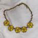 J. Crew Jewelry | J Crew Yellow Statement Necklace | Color: Gold/Yellow | Size: Os