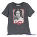 Disney Tops | Disney Parks Star Wars I Love You, I Know Leia Women’s T-Shirt Gray White Red | Color: Gray/Red | Size: L