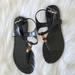 Coach Shoes | Coach Piccadilly Sandals Black Jelly Rubber Nwot Size 7 | Color: Black | Size: 7