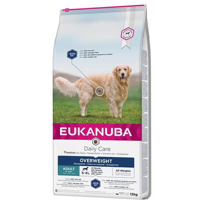 2x12kg Eukanuba Daily Care Overweight Adult Dog Hundefutter trocken
