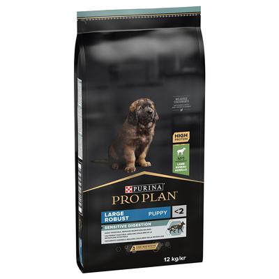 12kg PURINA PRO PLAN Large Robust Puppy Sensitive Digestion Lamm Hundefutter trocken