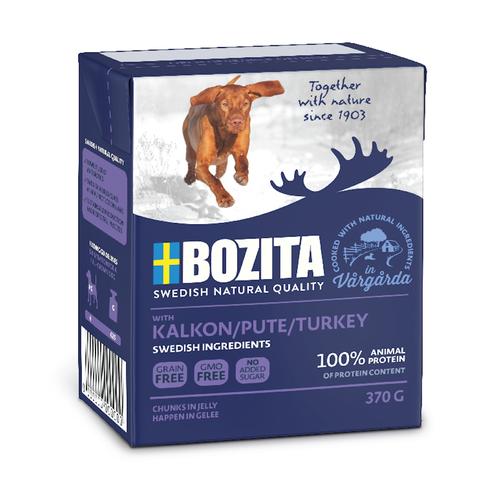 Sparpaket Bozita Häppchen in Gelee 24 x 370 g Pute