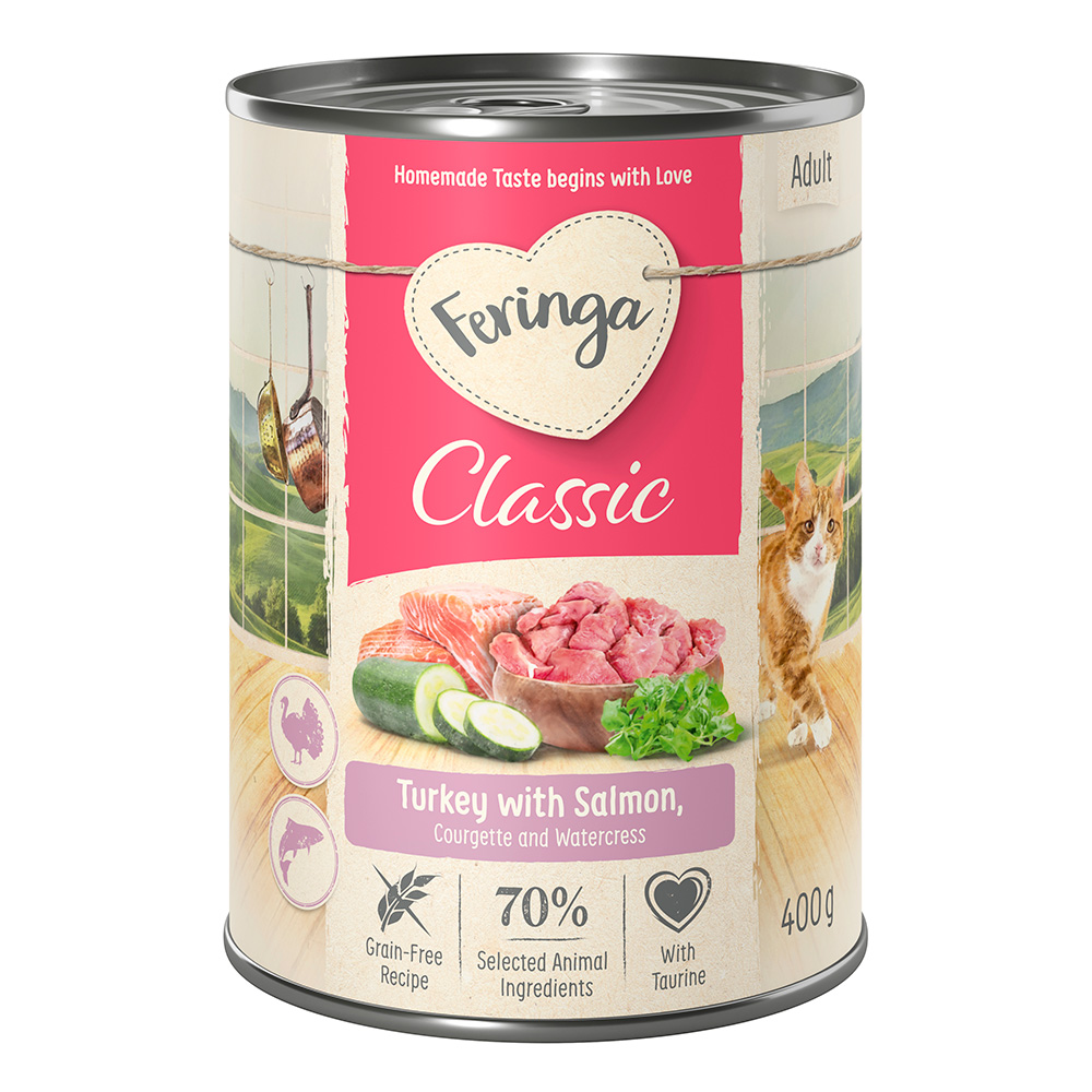 Feringa Classic Meat Menü 6 x 400 g Lachs & Pute
