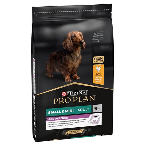 Sparpaket: 2x7kg PURINA PRO PLAN Small & Mini Adult 9+ Age Defence Hundefutter trocken