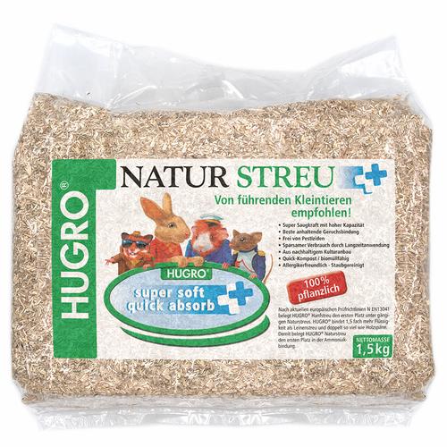 Hugro Naturstreu 1,5kg für Nager