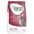 Sparpaket 2 x 10 kg All Cats Concept for Life Katzenfutter trocken