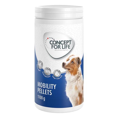 2 x 1100 g Mobility Pellets Concept for Life Ergänzungsfuttermittel für Hunde