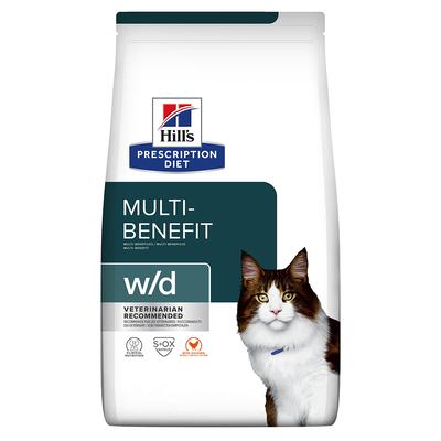 2x3kg Hill's Prescription Diet w/d Huhn Katzenfutter trocken