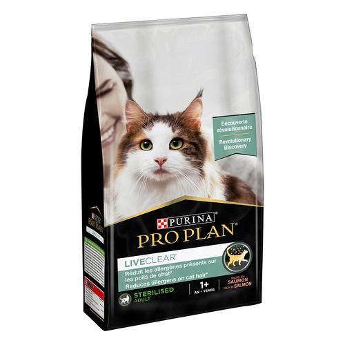 1,4kg PURINA PRO PLAN LiveClear Sterilised Adult Lachs Katzenfutter zur Reduzierung von...