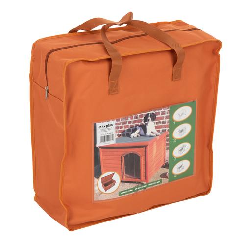 Trixie Natura Flachdach-Hundehütte Classic passende Isolierung für Größe S-M: B 75 x T 48 x H 43...