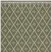 Tabitha Indoor/Outdoor Rug - Green/Gray, 2'3" x 8' - Frontgate