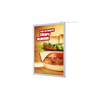 Showdown Displays LED-Leuchtrahmen Doppelseitig 70 x 100 cm Image