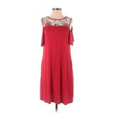 Apt. 9 Casual Dress - Midi: Red Dresses - Women's Size Small