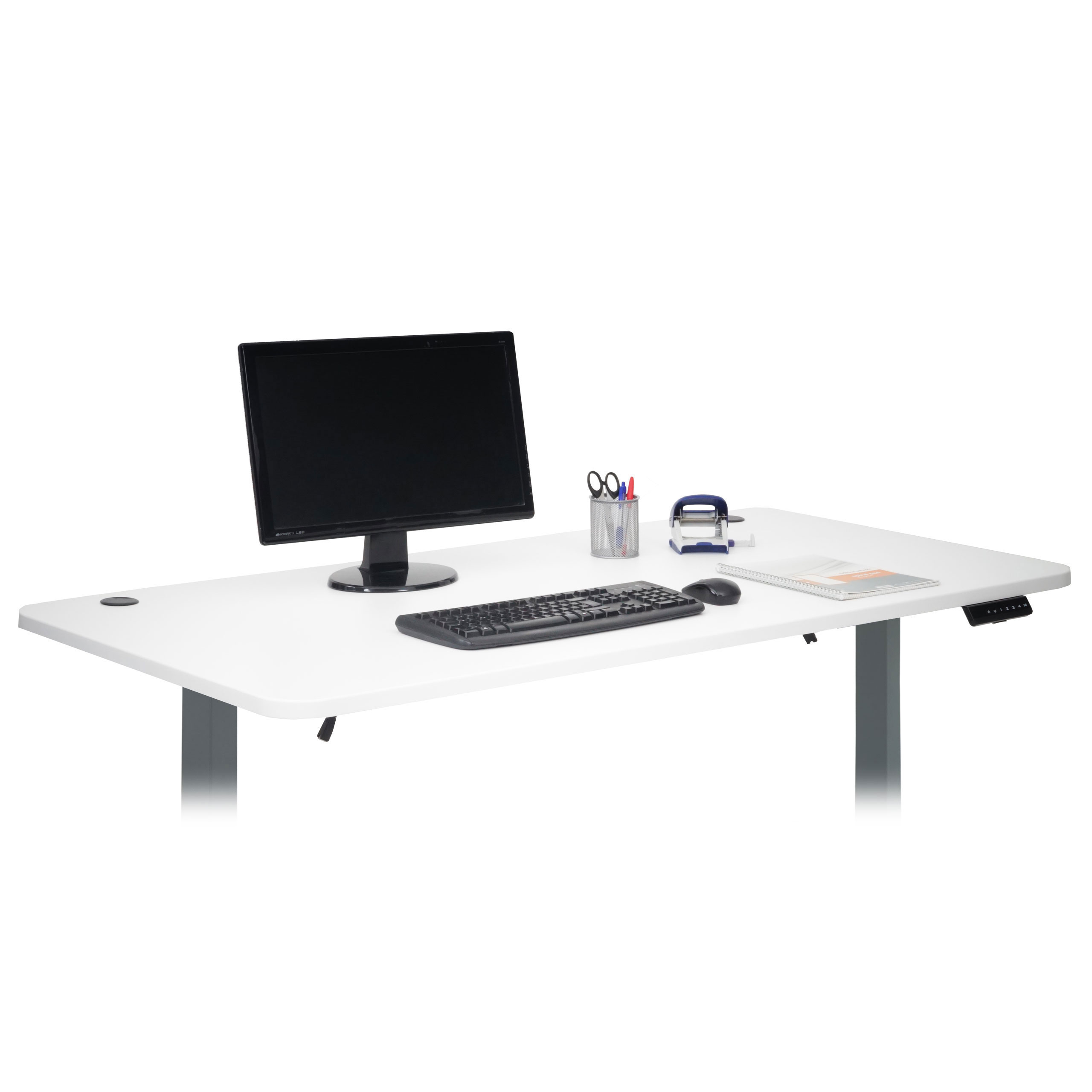 Tischplatte HWC-D40 für Schreibtische, Schreibtischplatte, 160x80cm MVG-zertifiziert ~ weiß