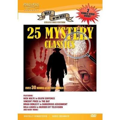 25 Mystery Classics DVD