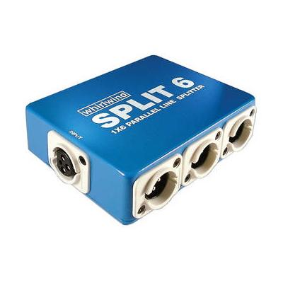 Whirlwind SPLIT6 - 1x6 Line Splitter SPLIT 6