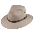 Jaxon & James Cotton Safari Fedora - British Tan Small