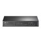 TP-Link PoE Switch 8-Port 100 Mbps, 4 PoE ports up to 15.4 W for each PoE port and 57 W for all PoE ports, Metal Casing, Plug and Play, Ideal for IP Surveillance and Access Point (TL-SF1008P), Black