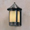 Arroyo Craftsman Berkeley 9 Inch Tall 1 Light Outdoor Wall Light - BS-6R-WO-RB