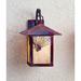 Arroyo Craftsman Evergreen 20 Inch Tall 1 Light Outdoor Wall Light - EB-16E-RM-RB