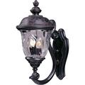 Maxim Lighting Carriage House 20 Inch Tall 2 Light Outdoor Wall Light - 40423WGOB