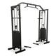 FIT4HOME Multi Gym | Gym Equipment For Home | Heavy Duty | Cable Crossover | 200kg Weight Plates | Body Strength Training Equipment | TF-1007 Black (150)